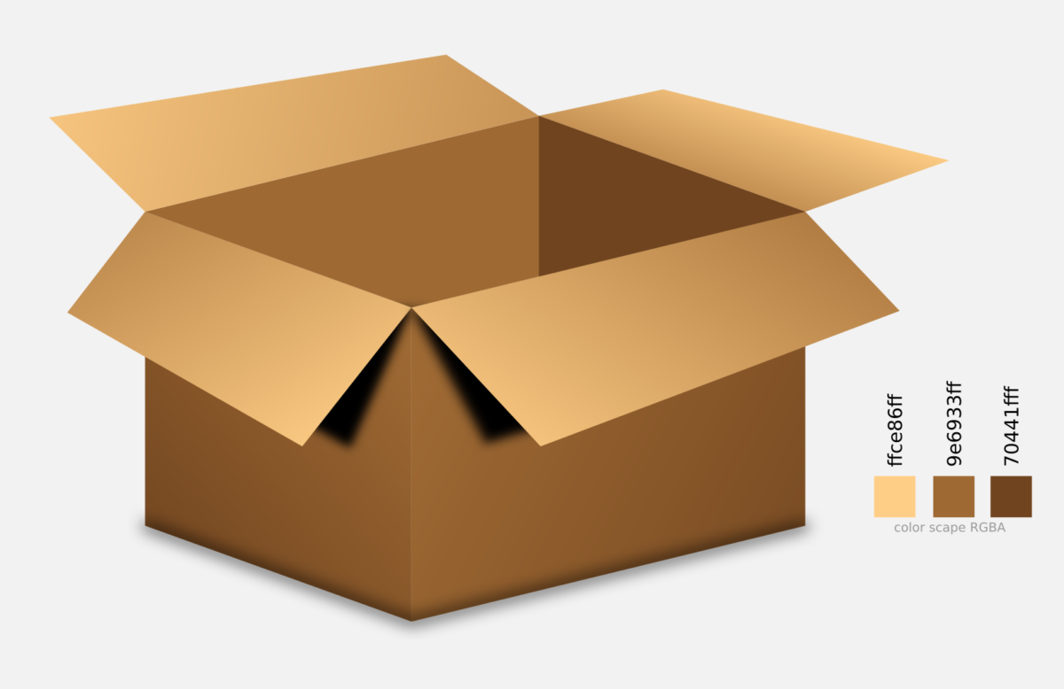 Inkscape – Creating Vector Realistic Box